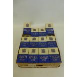 A box of 36 Vinolia Soap packets, new old stock.