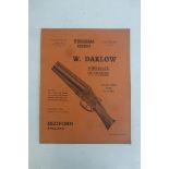 A W. Darlow Wholesale Gunmaker well illustrated sales catalogue.