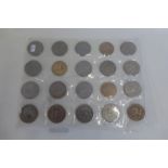 A collection of 17 Queen Elizabeth II Commemorative £5 coins including the Channel Islands, Isle