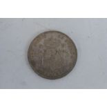 A Spanish 1888 five pesetas coin.