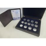 A Royal Mint History of Powered Flight silver proof collection, Solomon Islands collection