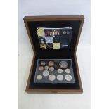 A cased 2010 UK Royal Mint Executive Proof coin set, no. 2962.