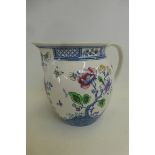 A large Losel ware floral decorated water jug.