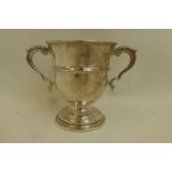 A small twin handled trophy from the Pekingese Club, engraved 'Yelneh', London 1922, maker The