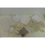 A small selection of lace, some by repute from the Canary Islands.