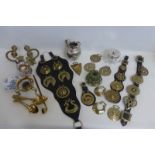 A quantity of assorted metalware etc.