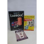Three showcards comprising Bibby's Carbolic Soap, Durol Lubricant and Supavite Vitamin Capsules.