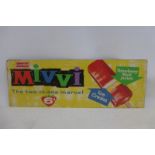 A Lyons' Maid Mivvi Ice Cream pictorial tin advertising sign, 19 x 6 3/4".