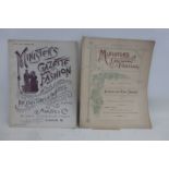 Two Minister's Gazette of Fashion from 1893 and 1895.