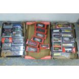 Three boxes of 'Original Omnibus' die-cast models including Vanguards etc.