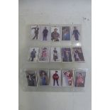 R & J Hill - 30 cigarette cards titled Music Hall Celebrities, Past and Present, First Series.