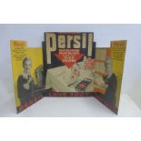 A Persil French three sided pictorial showcard.