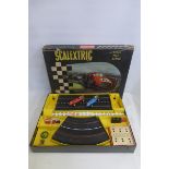 A boxed Scalextric Grand Prix Series set.