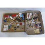 A quantity of assorted 1950s and later dolls house furniture and accessories.