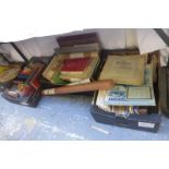 Five boxes of assorted volumes, ledgers etc.