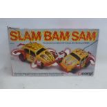 A boxed Corgi Slam Bam Sam.