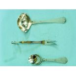 A Georg Jensen silver 'Continental' pattern Cream Ladle, London import marks for 1926, 5in (12.
