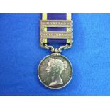 Punjab Medal, 1848-49, with two clasps, Mooltan and Goojerat, inscribed to: Gunner Alex'r