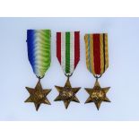 W.W.2 medals; ten, comprising Atlantic Star, Italy Star, Africa Star, Burma Star with Pacific clasp,