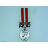 An Indian Mutiny medal, with clasp for Lucknow, to "J. Allan, 42nd R'l Highlanders", with ribbon.