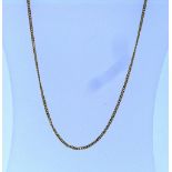 An 18ct yellow gold Chain, marked 750, 9.3g.