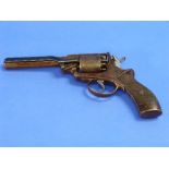 A mid-19th century 54-bore 5-shot double action revolver, by Thomas Conway, Blackfriars St.,