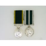 Royal Navy Reserve Long Service and Good Conduct medal, awarded to 10017 E.V. G. Darby. Engn. R.N.