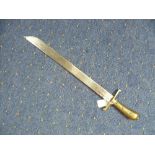 A 19th century Napoleonic period infantry soldiers side arm sword, with 18½in (47cm) blade.