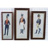 Military Cigarette Cards; Player's Regimental Standards and Cap Badges, 50/50, in double-sided