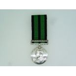 Ashanti medal, 1901, one clasp, Kumassi, awarded to 54 Cons: Mayaki Elfort. G.C.C.