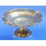 A George V silver Tazza, by Adie Brothers Ltd., hallmarked Birmingham, 1923, of circuar form with