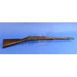 An Enfield Martini-Henry cavalry carbine, .577 calibre, dated 1877, in good condition with 20½in (