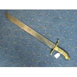 A 19th century Napoleonic period infantry soldiers side arm sword, with 18¾in (48cm) blade.