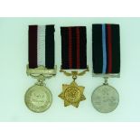 Pakistan War medal, Tangha-I-Jang, 1965, together with two other Pakistan medals; Istar-I-Herb, 1971