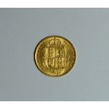 A Victorian gold Half Sovereign, dated 1887.