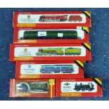 Hornby Railways '00' gauge, a quantity, all boxed, including R.066 L.M.S. Coronation Class 7P 4-6-