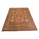 Afghan Mamluk design carpet, 3.05m x 2.49m, condition rating A.