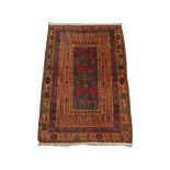 An Afghan Belouch rug, South West Afghanistan, 1.41m x 0.95m, condition rating A/B.