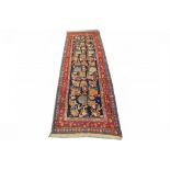 An early to mid 20th Century Persian Bidjar runner, West Iran, 3.80m x 1.34m, condition rating A.
