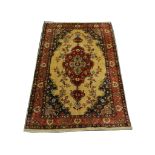 A Persian Bidjar rug, West Iran, 2.00m x 1.35m, condition rating A.
