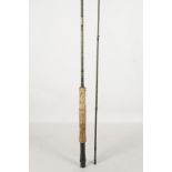 A Daiwa made in Scotland 'Whisker Kevlar', 10ft two piece Tournament Osprey fly rod.