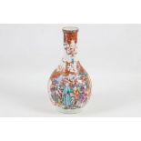 A 19th Century Mandarin pattern Chinese vase, decorated with figures being presented at court,