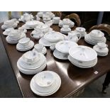 A very extensive collection of Royal Doulton 'Tumbling Leaves' table ware, to serve between 20-30
