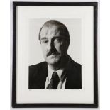 A limited edition portrait photograph of the actor Gordon Kaye by Koo Stark, no.2 of 25,