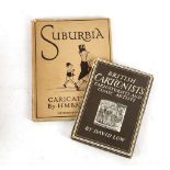 BATEMAN, H. M. (1887-1970).  Suburbia. London: Methuen & Co. Ltd., 1922. 4to. Half title, full-