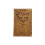 The Australians in England. 1896. London: “Published at the ‘Athletic News’ Office,” [1896]. 12mo.