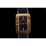 GENTS 1970'S LONGINES WRISTWATCH. A gents c.1970's 18ct gold cased Longines wristwatch, with