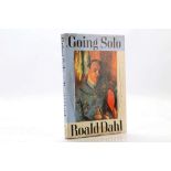 DAHL, Roald. (1916-1990). Going Solo. New York: Farrah Straus Giroux, 1986. Original blue and