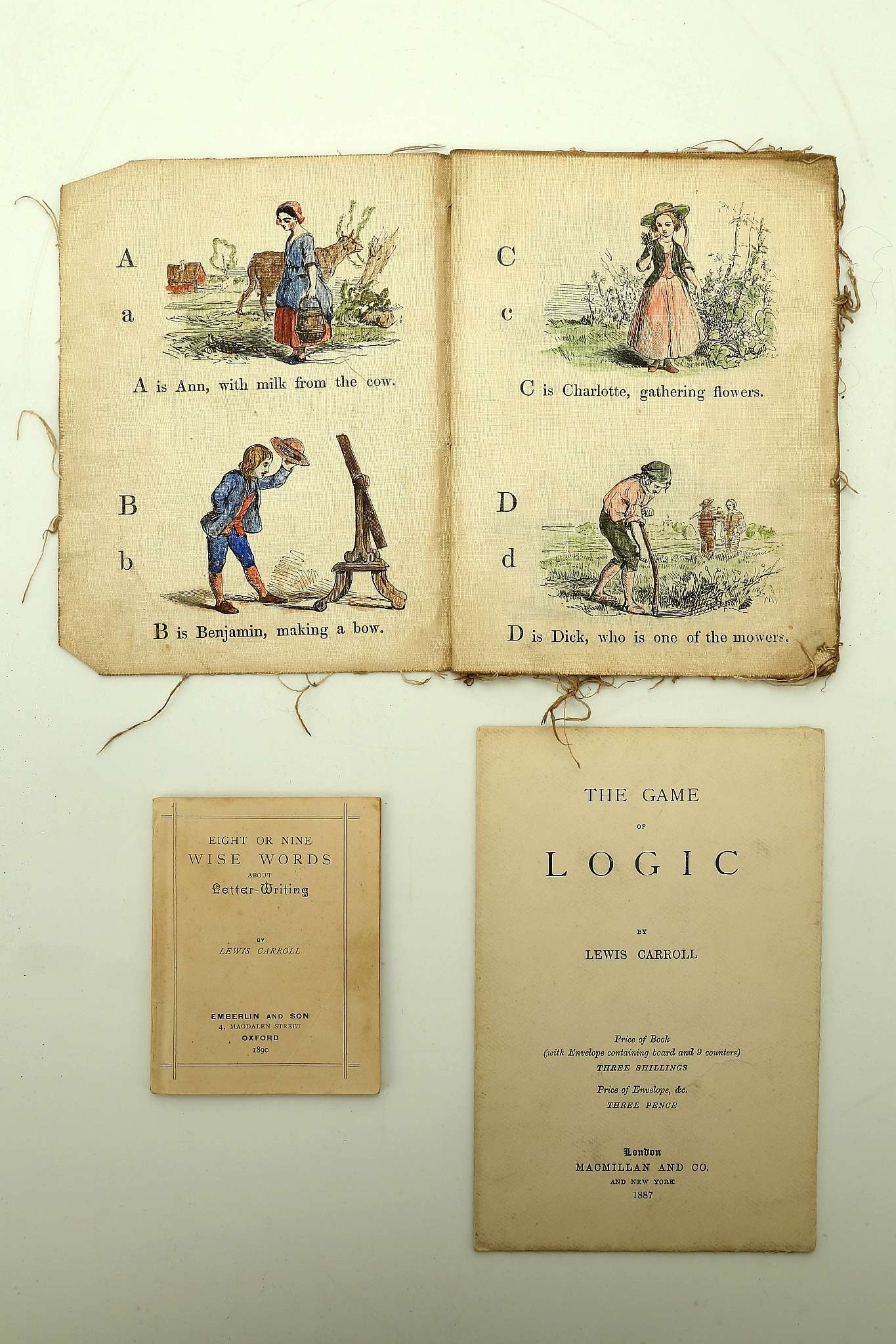 CHILDREN'S BOOKS - Including Lewis Carroll. The Game of Logic. London: Macmillan and Co., 1887. 8vo.