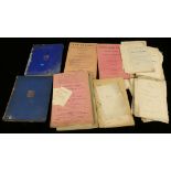 PAMPHLETS - A collection of early 20th century pamphlets and ephemera relating to Eton and also